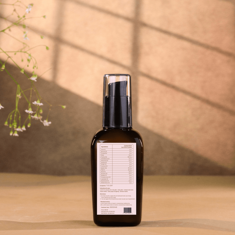 Radiant Body Massage Oil