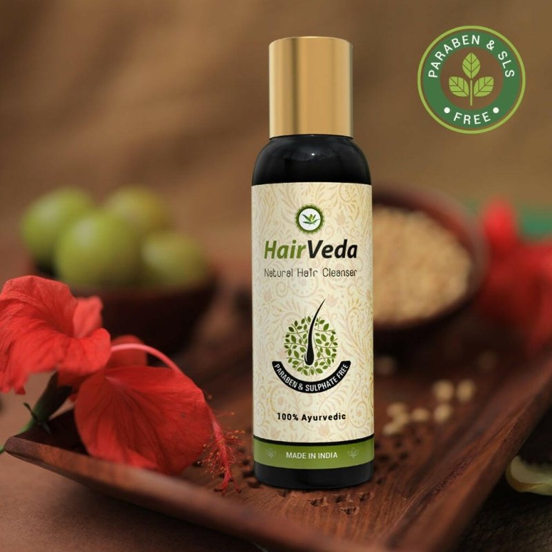 HairVeda Hair Cleanser - Paraben & Sulphate free